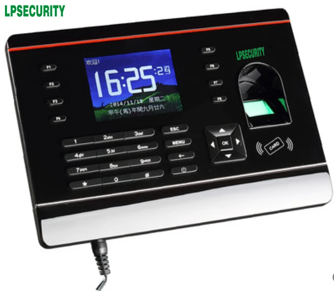 A-C061 ультратонкий дизайн и CRT отпечатков пальцев rfid карты посещаемость времени