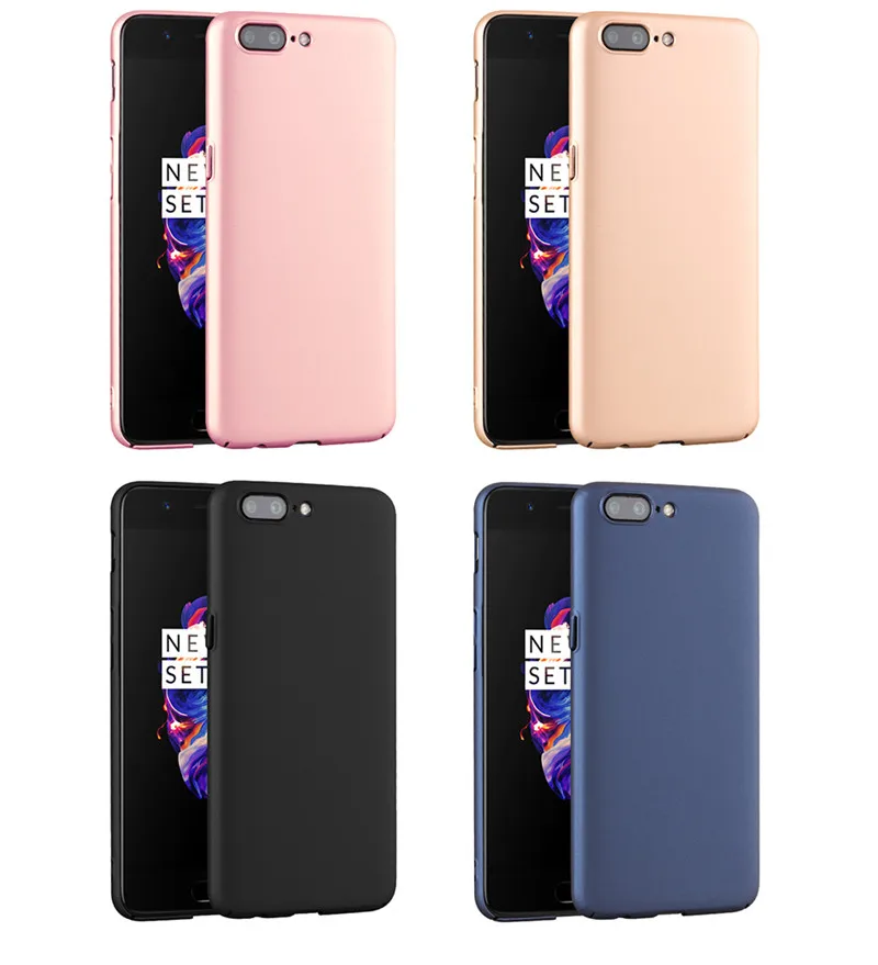 Чехол для oneplus 5, Твердый чехол из поликарбоната one plus 5, чехол MOFi 1+ 5, чехол для oneplus 5, чехол, coque funda, черный матовый чистый