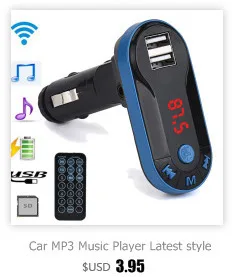 Автомобильный MP3 музыкальный плеер высокого качества Bluetooth автомобильный комплект MP3 плеер fm-передатчик беспроводной радио адаптер USB зарядное устройство низкая мощность@#129