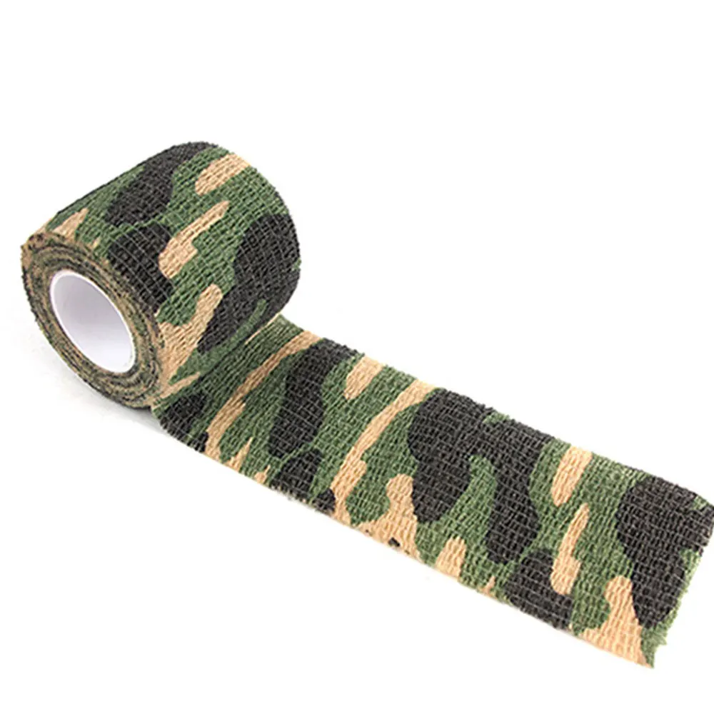 4 шт. 5 м наружная Нетканая Камуфляжная Лента армейская камуфляжная прочная