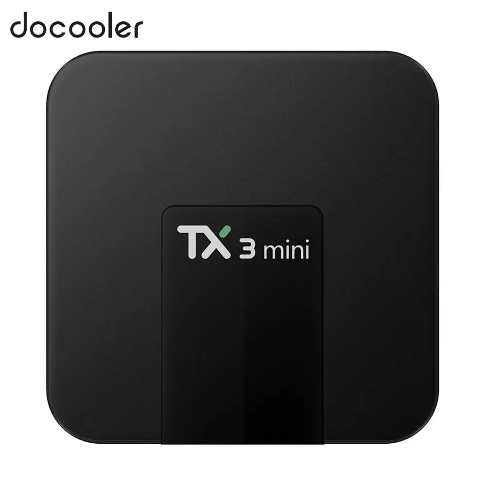TX3 Мини Android 7,1 ТВ приставка 2 Гб 16 Гб DLNA WiFi LAN HD медиаплеер приставка Amlogic S905W четырехъядерный H.265 Мини ПК Smart tv