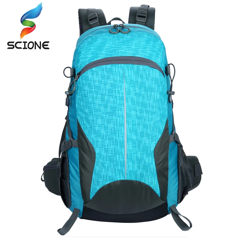 

40L Outdoor Camping Wear Resistant Backpack Mountaineering Hunting Travel Bag Big Capacity Waterproof Nylon Sports Bags