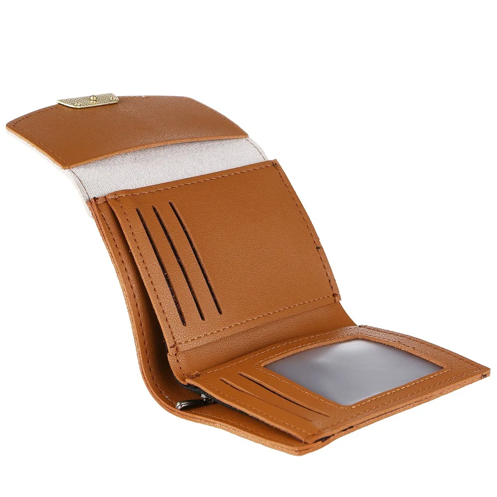 2018 г. новые женские кошелек Малый Засов портмоне Элитный бренд леди кошельки Для