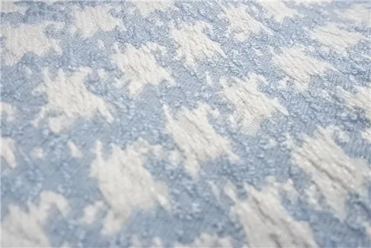 Бесплатная освещение для корабля твидовая ткань с синим плетением 20% шерсти узор