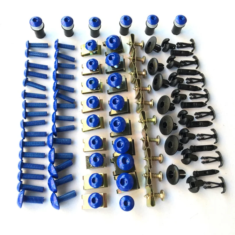 

Stainless Steel Black Complete Fairing Bolt Kit Body Stainless Screws for Honda RVT1000R RC51 2000 2001 2002 2003 2004 06 00-07