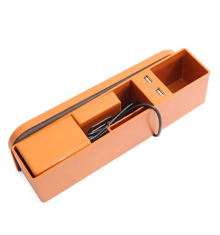 2 USB Порты и разъёмы) автокресло щелевая коробка для хранения сиденья Gap хранения Организатор автомобиль Укладка Уборка аксессуары