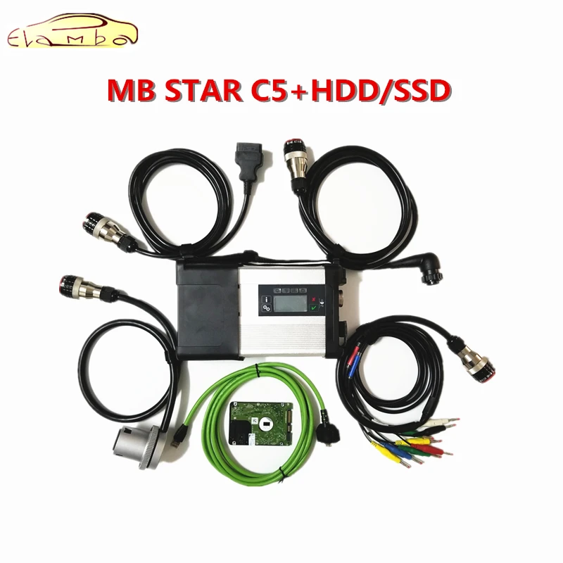 2020 Супер mb star c5 SD connect диагностический инструмент Multi Langauge с полным программным