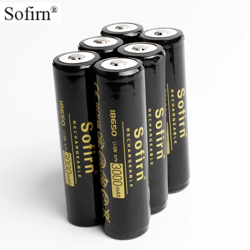 Sofirn 100% оригинальный аккумулятор 18650 с печатной платой литий ионный