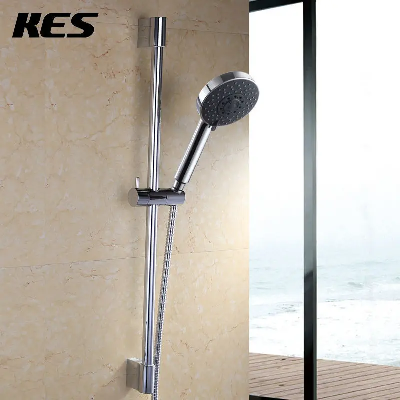 Пятифункциональная массажная насадка для ручного душа KES с регулируемой горкой