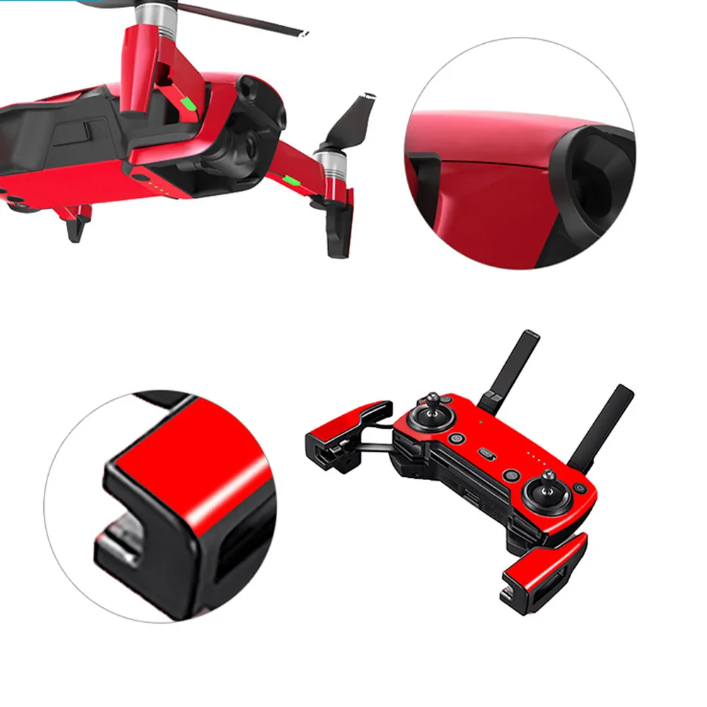 Водонепроницаемый ПВХ стикер Drone Body Shell защита для DJI Mavic Air 6J8 Прямая поставка