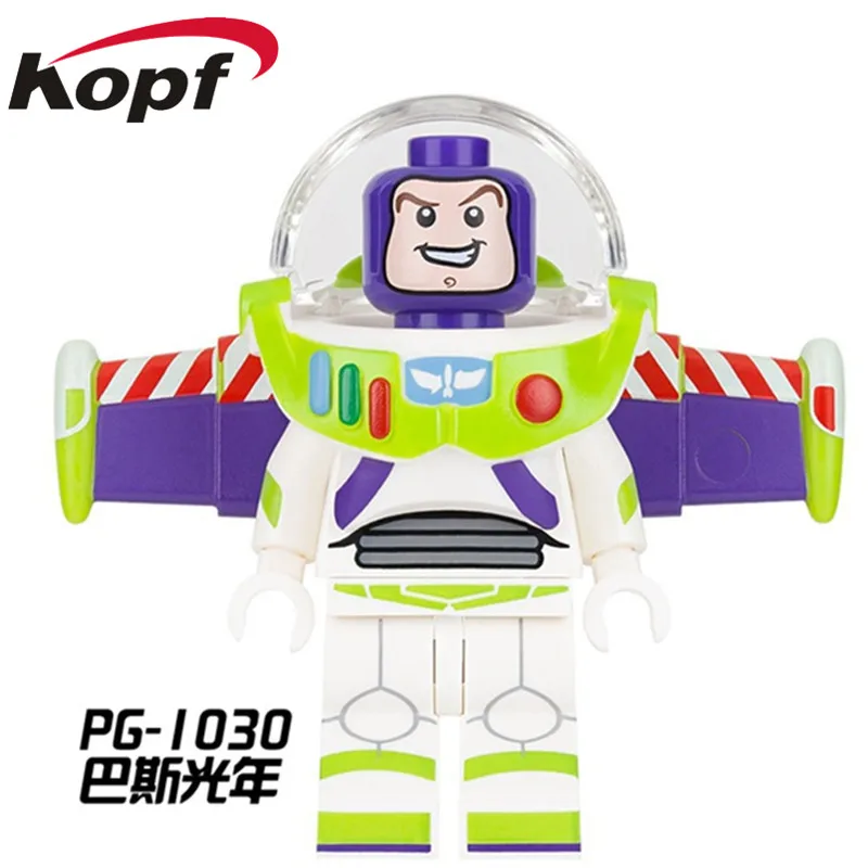PG1030 Without Box Одиночная Супер Герои Рик и Морти Модель Кирпичи фигурки строительные блоки Развивающие игрушки для детей KF278 - Цвет: PG1030 Without Box