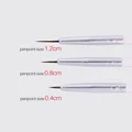 ROSALIND 3Pcs/Lot White nail brush For UV Gel Polish Soft Brushes for manicure Tiny Painting Nail Pattern nail art Pen