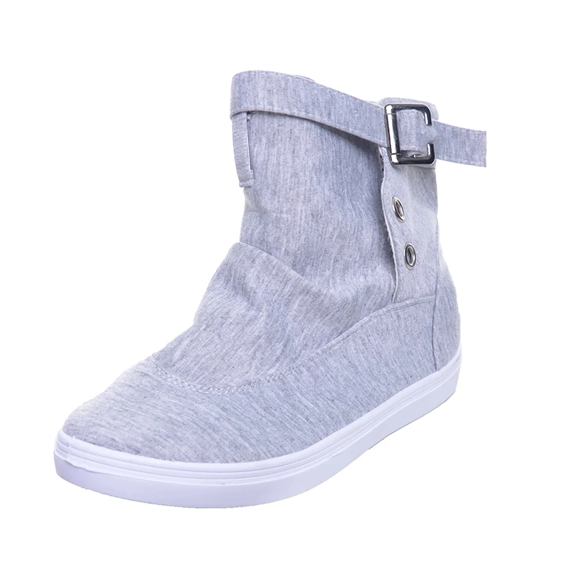 HEE GRAND/сезон весна-осень ботильоны коллекция 2017 года однотонные парусиновые