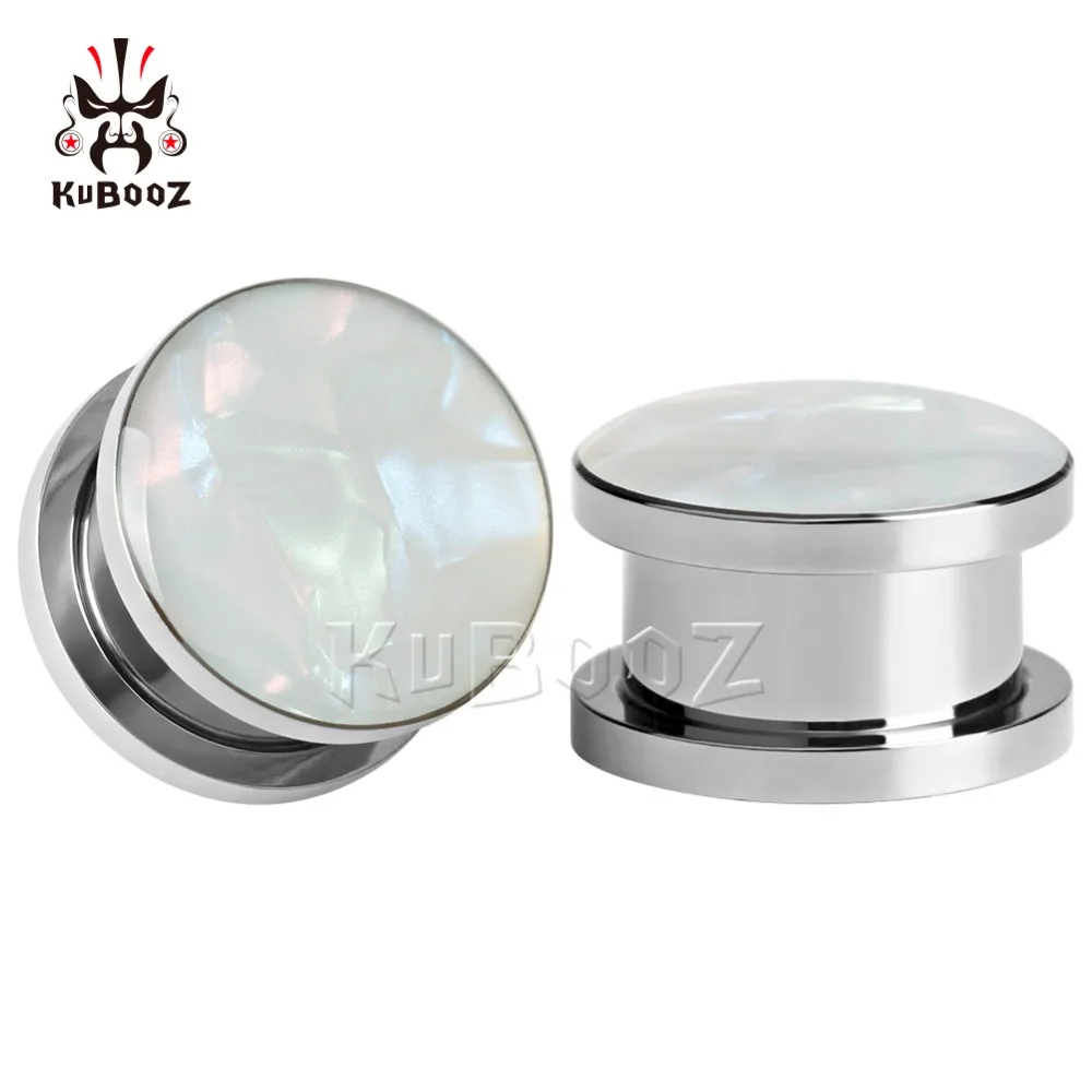 Серьги-пусеты KUBOOZ из нержавеющей стали 0 г 00 | Украшения и аксессуары