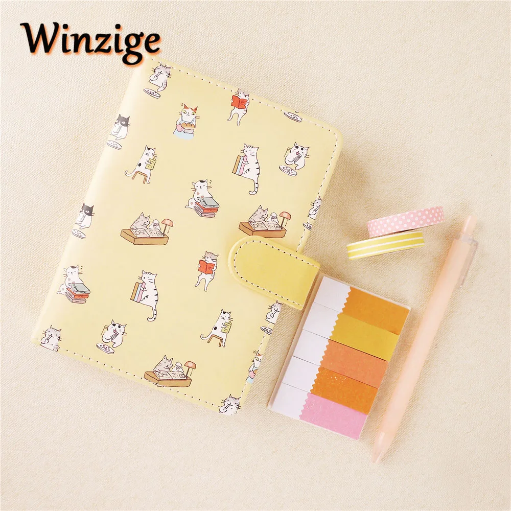 Bullet Journals Notebook Suit With Gel Pen Memo Pads Cute Student Daily Schedule Planner Set Super Sale Diary | Канцтовары для