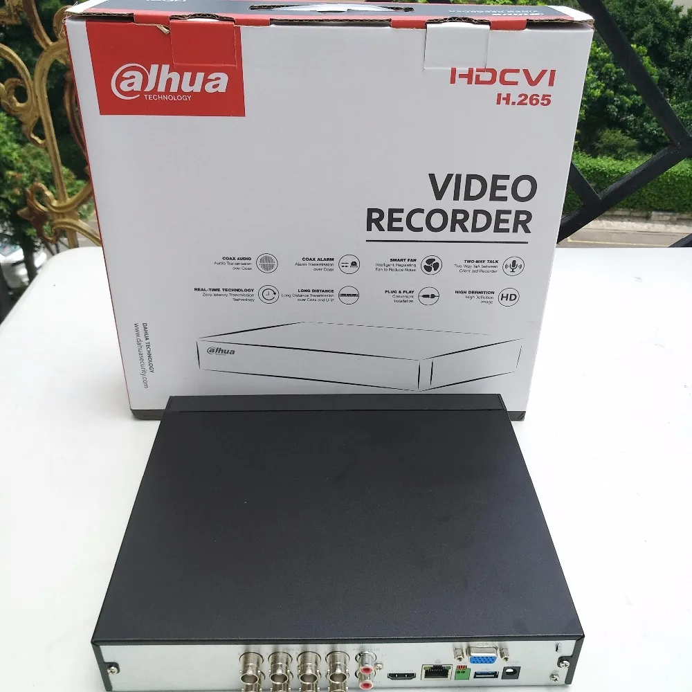 Сетевой видеорегистратор Dahua XVR 4K XVR5108HS 4KL X H.264 / H.265 капельницы интеллектуального