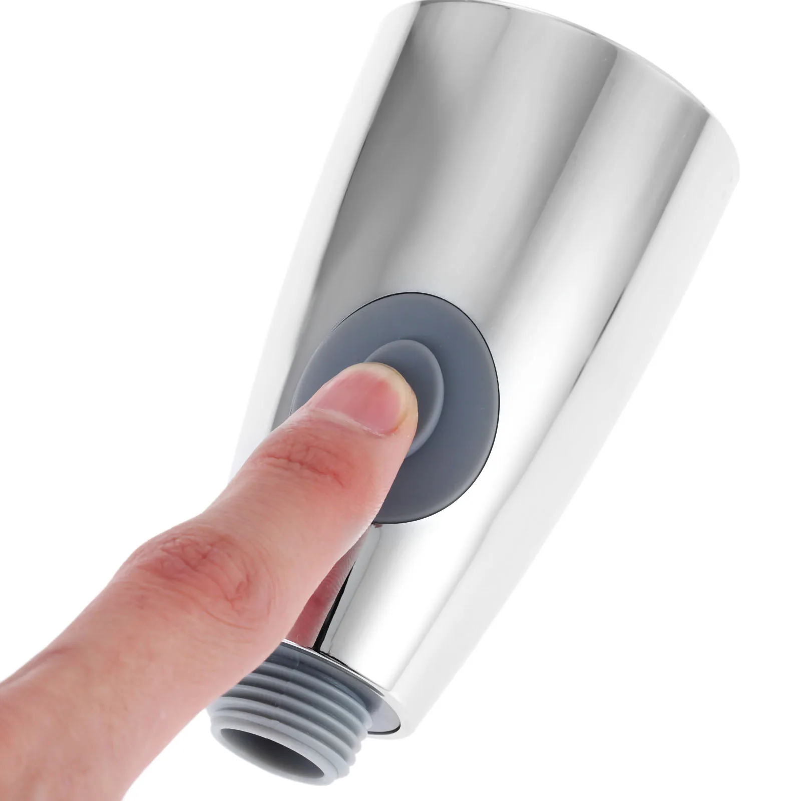 Серебряная кухонная вытяжная насадка для распылителя водосберегающая ванной