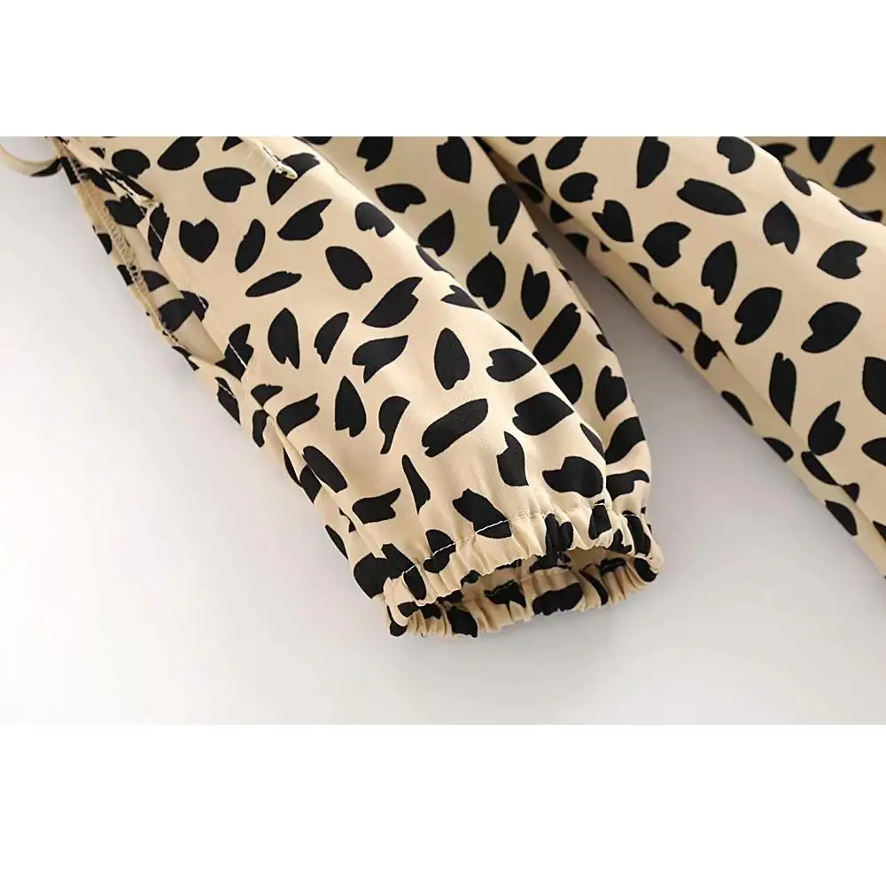 2019 Винтаж леопардовое платье женская летняя обувь элегантное с бантом пляжный