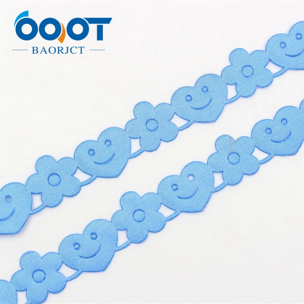 OOOT BAORJCT 1712231 Лидер продаж 16 мм 25 ярдов с отверстиями на верхнем слое и цветами
