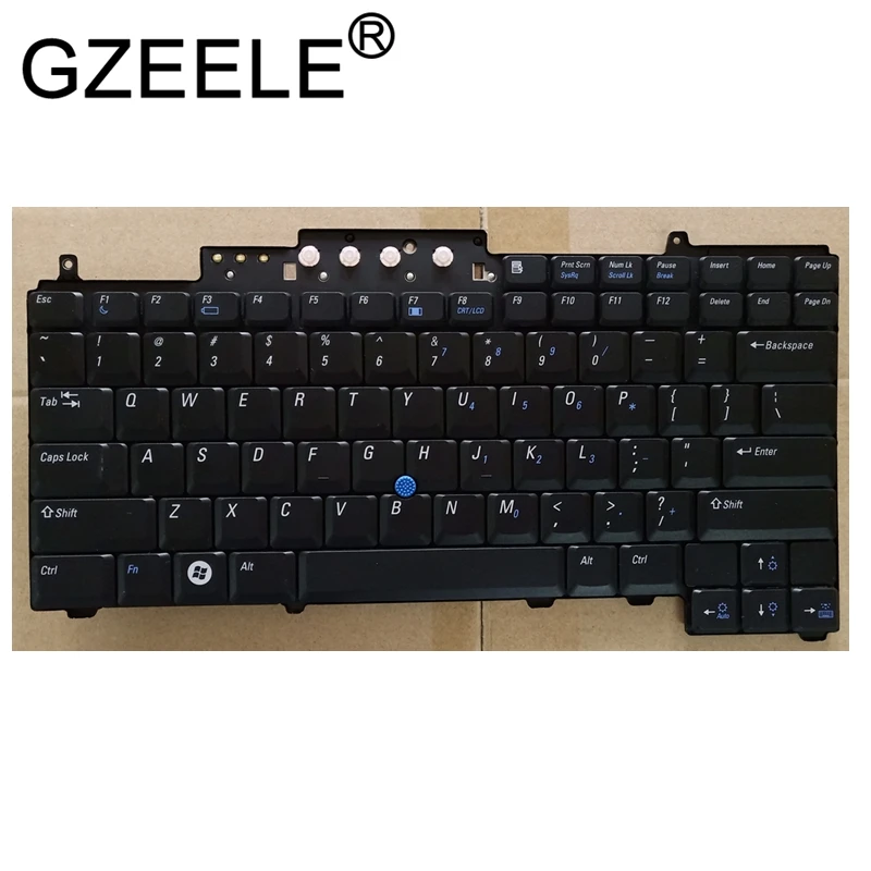 Клавиатура для ноутбука GZEELE английская клавиатура DELL Latitude D620 D630 D631 D820 D830 PP18L