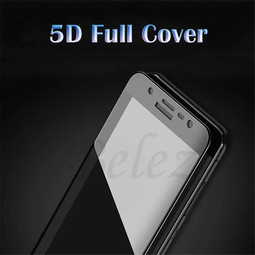5D полное покрытие закаленное Стекло для samsung J4 J6 J7 J8 ЕС Версия защитная пленка J2 J5
