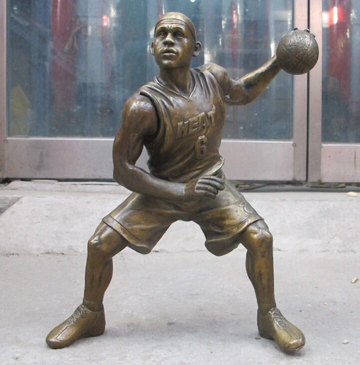 [Хорошая скидка] 13 &quotЗападная ХУДОЖЕСТВЕННАЯ бронзовая скульптура