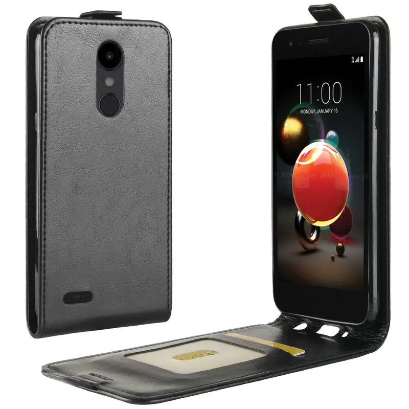 

WIERSS Flip Leather Case for LG Aristo 2 Aristo2 LM-210 LM-210MA 5" Retro Wallet Case Leather Cover Cases Fundas Capa Coque>