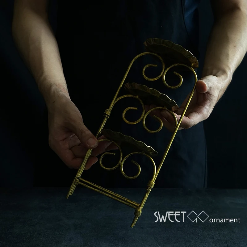 Лестница кекс стенд коробка для печенья складной десерт украшения инструменты