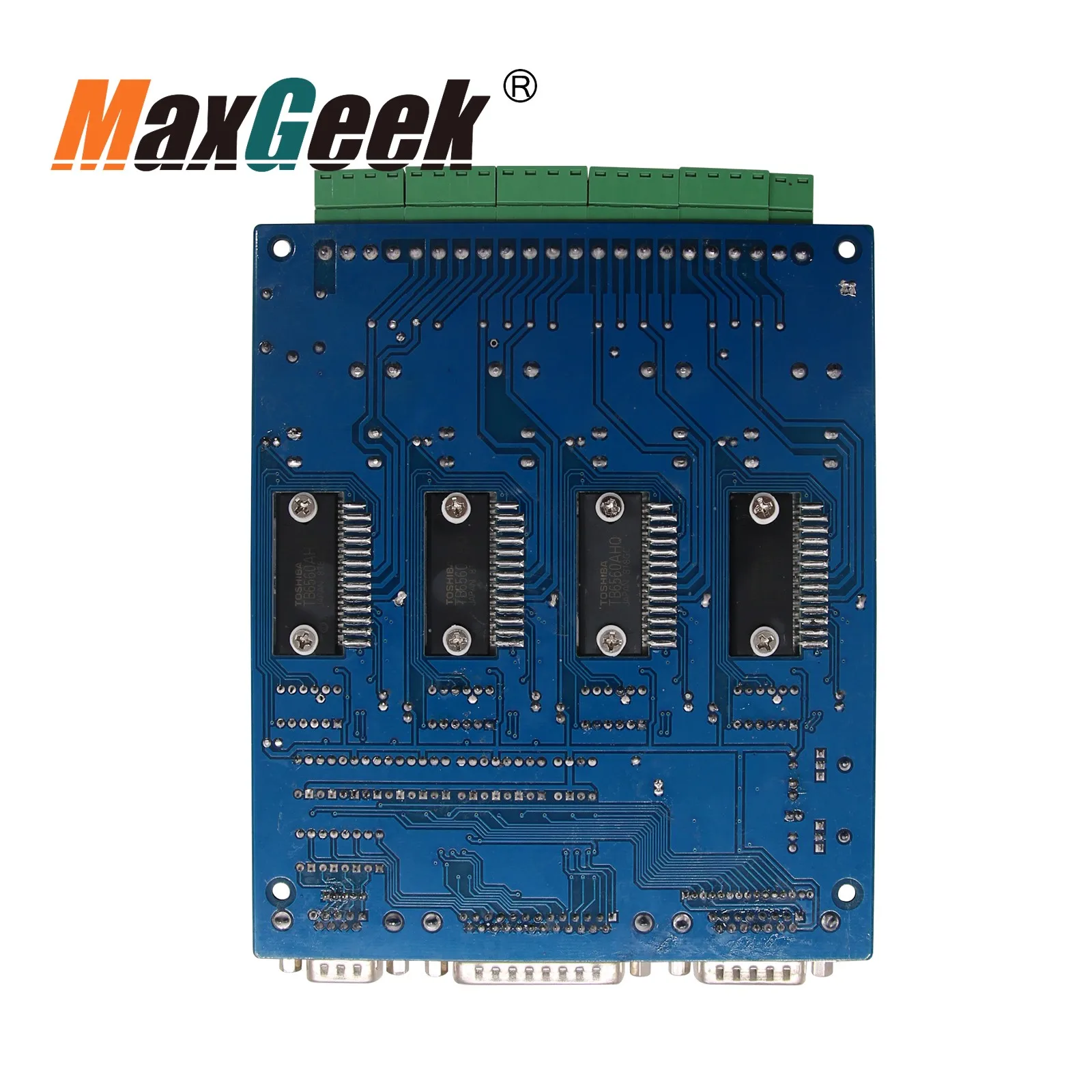 Maxgeek 3 оси/4 оси TB6560 Драйвер шагового двигателя Mach3 контроллер ЧПУ 4 гравер плата
