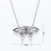 mamma mia chain antique butterfly pendant yong donnas big butterfly necklace costume trendy jewelry accessories women