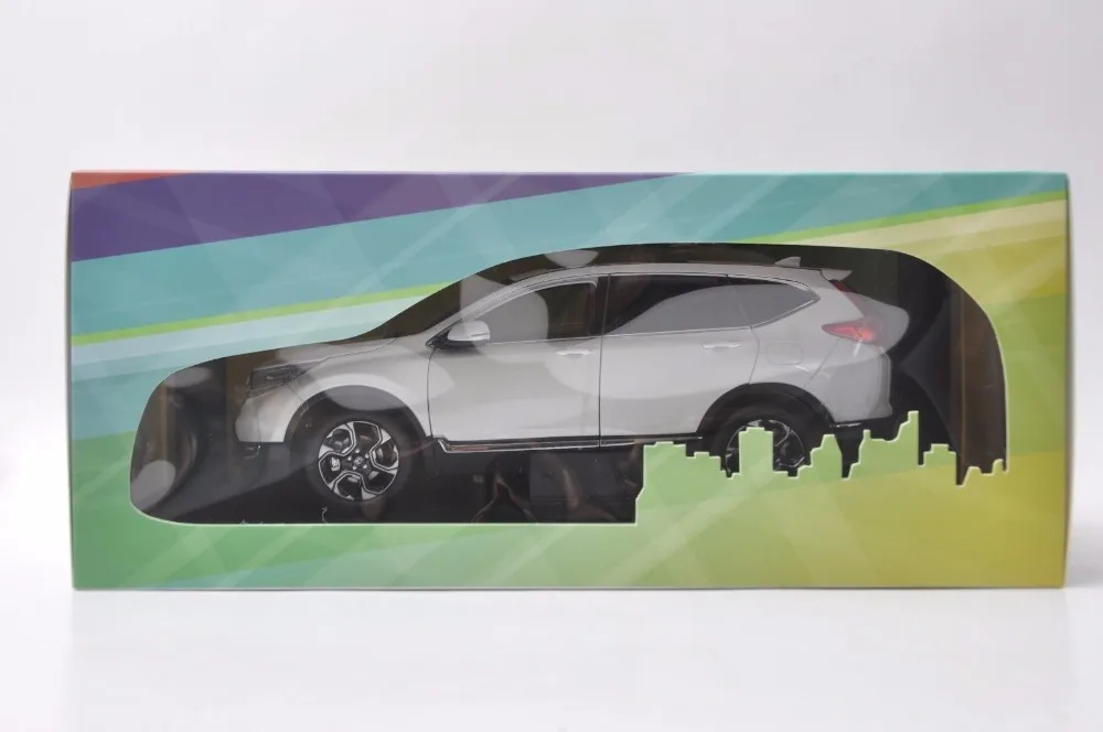 1:18 литая модель для Honda CR-V белый внедорожник игрушечный автомобиль миниатюрная Коллекция подарков CRV CR V