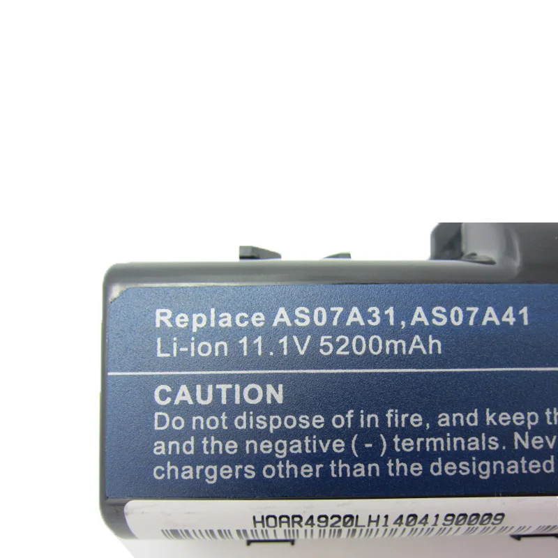 HSW 5200 мАч 6 ячеек Аккумулятор для ноутбука Acer 4520G 4710 4715Z 4720G 4730 4730Z 4736 5235 5334 2930 AS07A31