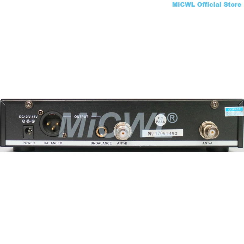 MICWL 96 каналов QLX сценическая производительность пение ручной радиоприемник