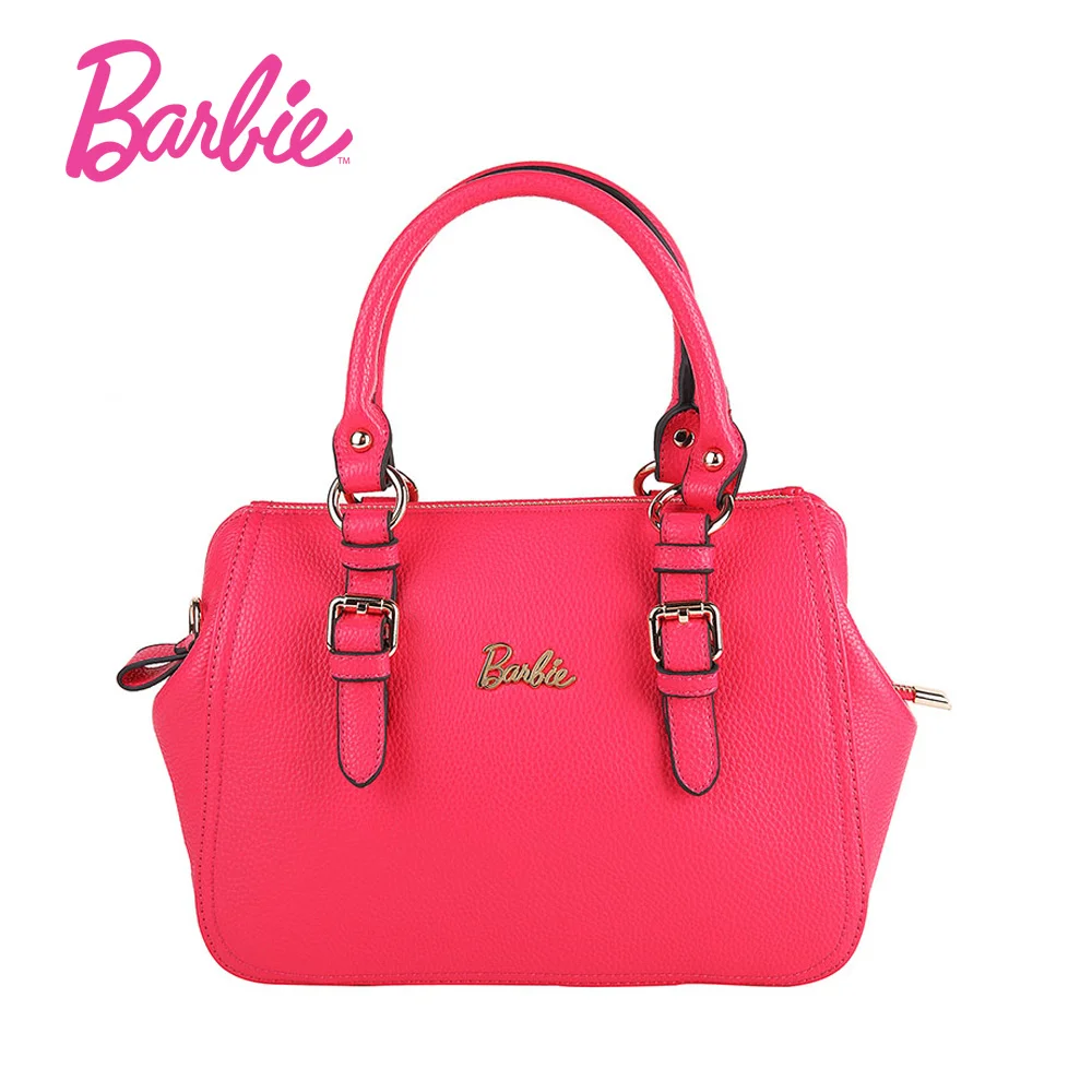 Барби Для женщин ручной Сумки в простом стиле Новый красные из искусственной