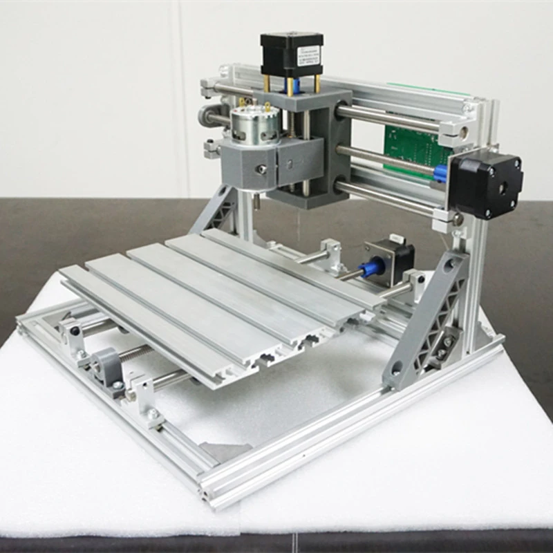 CNC2418 diy гравировальный станок с ЧПУ 0 5 Вт-5 Вт мини фрезерный для ПХД ПВХ резьбы по