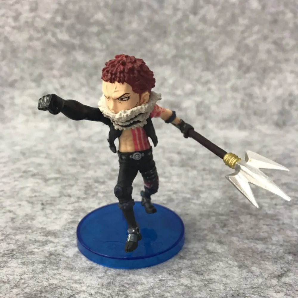 Аниме Одна деталь Figuarts 6 шт./компл. Луффи Шарлотта Katakuri Linlin Zeus морковь ПВХ экшн