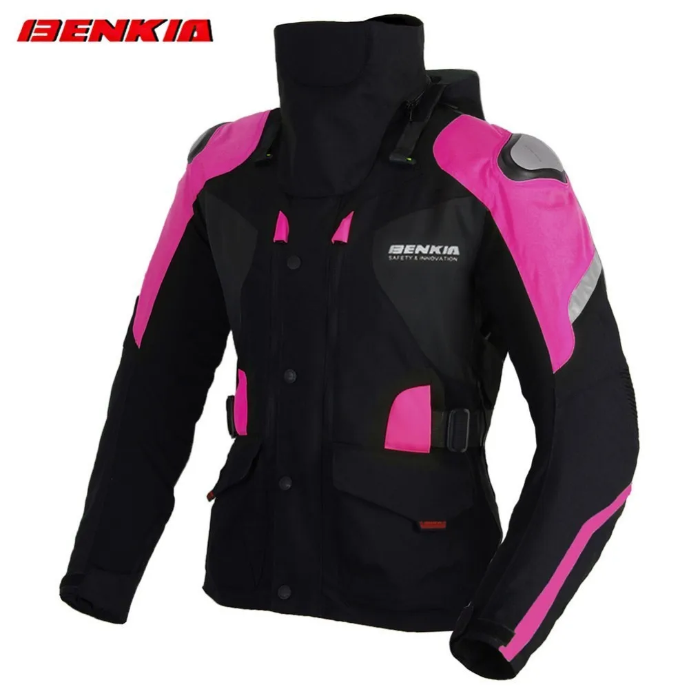 BENKIA JDW10 Женская мотоциклетная куртка зимняя сохраняющая тепло мотоциклетный