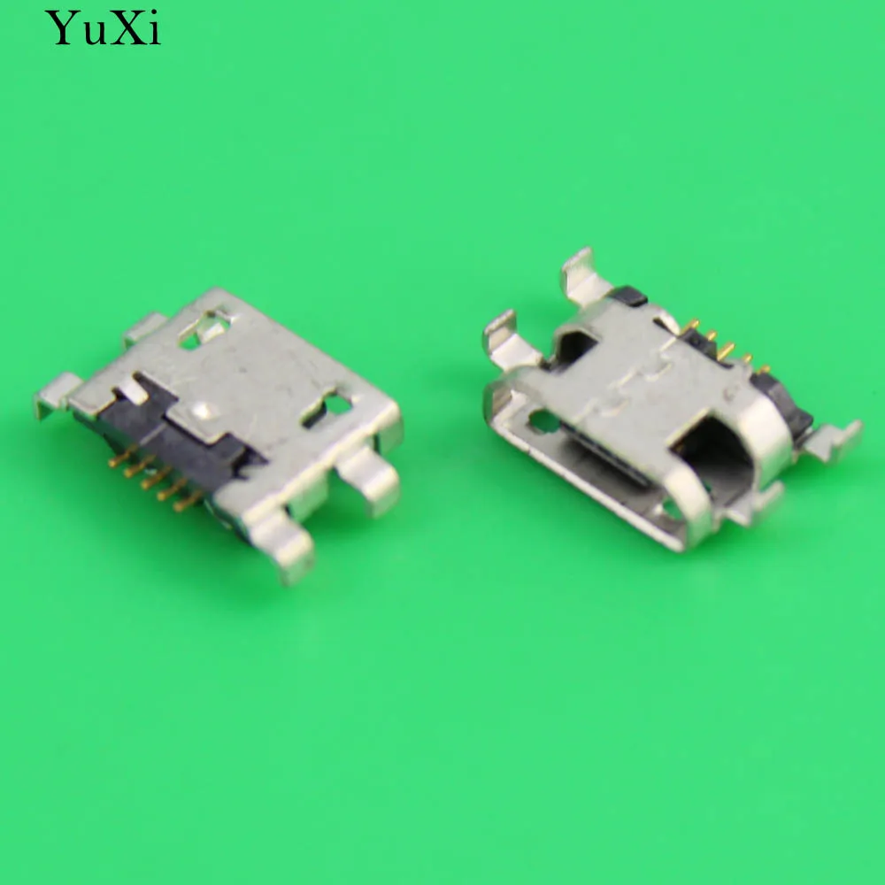 YuXi mi ni cro USB разъем док-станция 5pin для Xiao Red 3 2A red 3S Note зарядный порт | Мобильные