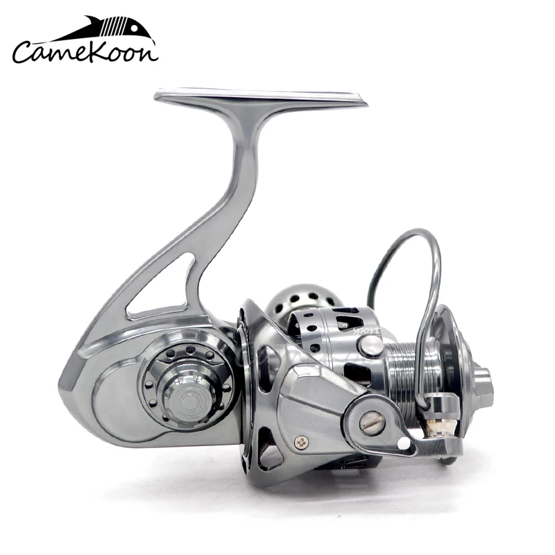 CANEKOON WT3000/WT4000 спиннинговая катушка из алюминиевого сплава, углеродное волокно, 20 кг, мощная катушка для морской рыбалки