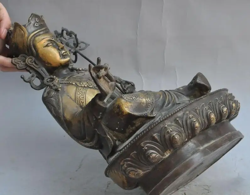 Тибетский буддизм Padmasambhava Phurpa Guru Rinpoche статуя бога Будды | Дом и сад