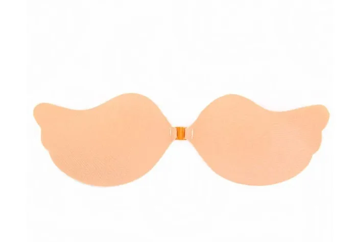 100 pcs Push Up Self-Adhesive Silicone Bust Front Closure Strapless Invisible bra