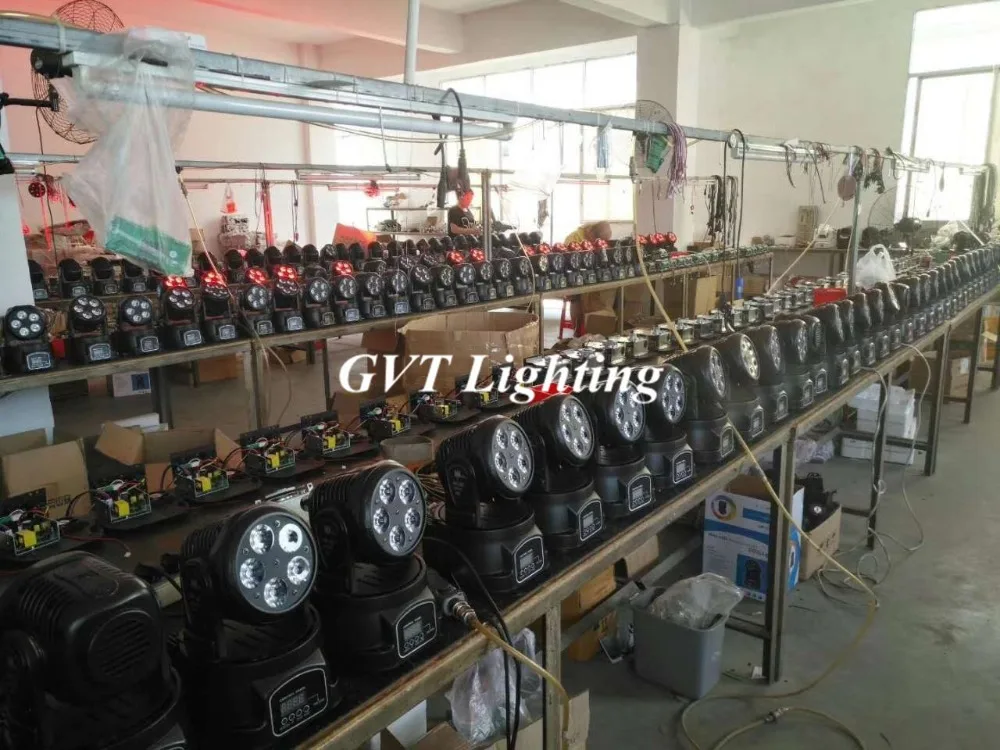 

12pcs/lot high power Led RGBAW color mixing UV 5x18W leds wash Adjustable pan/tilt speed moving head light for show bar