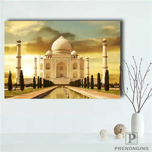Custom Taj Mahal (2)@ Printing Posters Cloth Fabric Wall Art Pictures For Living Room Decor#18-12-05-1-136 | Дом и сад