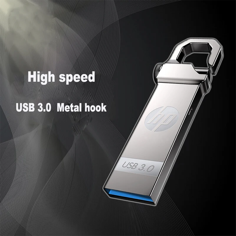 USB флеш диск hp 32 ГБ металлический накопитель с логотипом Mini X750W Cle usb 3 0 Bellek