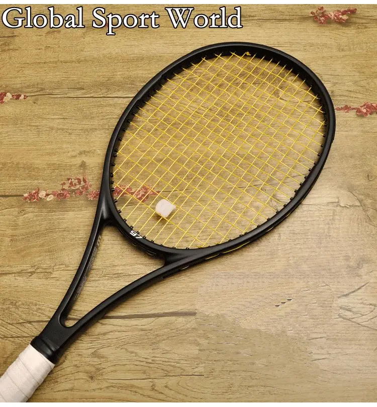 2016 новый пользовательский тайвань про персонал 97 черный теннисная ракетка