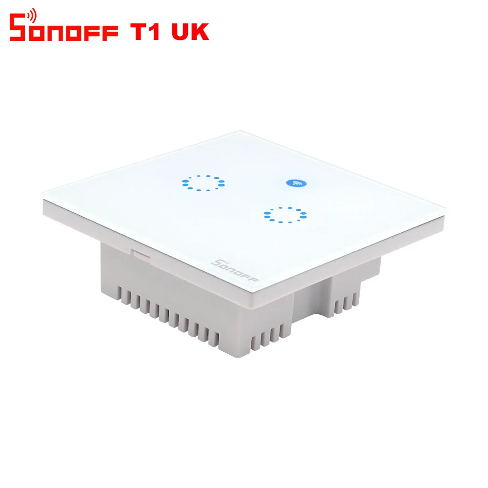 Настенный сенсорный выключатель Itead Sonoff T1 с поддержкой Wi Fi и управлением через