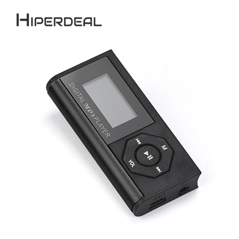 HIPERDEAL мини USB MP3 музыкальный медиаплеер с ЖК экраном поддержка 16 Гб Micro SD TF карта