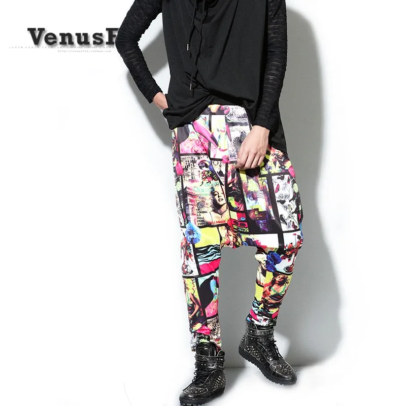 2017 Мужская одежда мужские свободные штаны в стиле хип-хоп для скейтборда