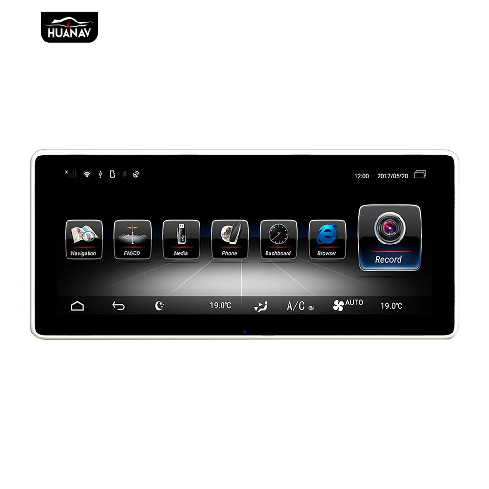 Android 8 автомобильный DVD-плеер без GPS-навигатора для Mecerdes Benz C GLC CL 2014 + радиоприемник
