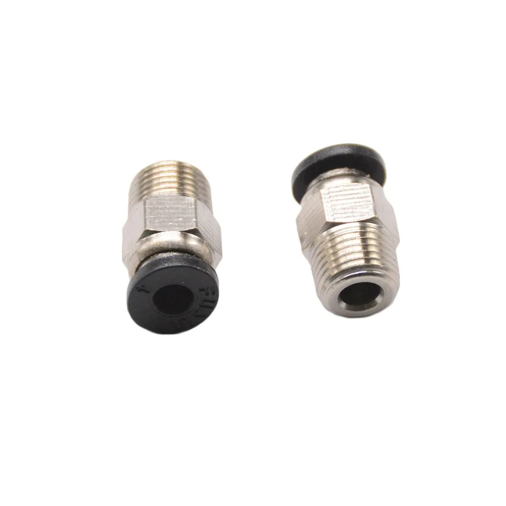 5 шт. быстроразъемные пневматические фитинги для труб 4 мм|3d pneumatic|ptfe tube 4mmfittings